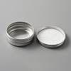 Aluminium Shallow Round Candle Tins AJEW-WH0312-58A-3