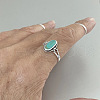 Alloy & Turquoise Finger Rings for Women FS-WG36F16-03-2