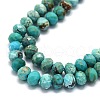 Natural HuBei Turquoise Beads Strands G-G106-A44-03-3