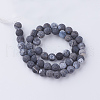 Natural Fire Crackle Agate Bead Strands G-S216-10mm-01-2
