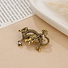 Dragon Colorful Rhinestone Pins PW-WG39140-04-1