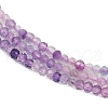 Natural Fluorite Beads Strands G-F789-01-2mm-5
