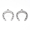 Non-Tarnish 201 Stainless Steel Pendants STAS-Q240-028P-2