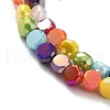 Electroplate Glass Beads EGLA-P056-01B-4