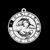 Non-Tarnish 201 Stainless Steel Pendants STAS-T056-LA720-12-1