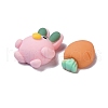 Opaque Resin Cabochons RESI-K012-11-3