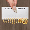 6 Pairs Alloy Hoop Earring Sets WG6DB3C-06-1