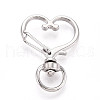 Alloy Swivel Snap Hook Clasps PALLOY-T090-81P-1