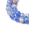 Natural Fire Crackle Agate Beads G-C102-A01-01-4