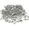 Mixed Music Theme Tibetan Style Alloy Pendants TIBEP-X0155-AS-2
