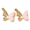 304 Stainless Steel Enamel Pendants STAS-U061-20G-01-1