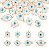 DIY Evil Eye Jewelry Making Finding Kit DIY-TA0003-87-2