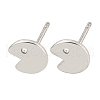 Brass Studs Earring Finding FIND-Z047-01P-1