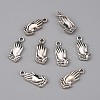 Zinc Tibetan Style Alloy Pendants FIND-TAC0001-48AS-2