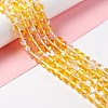 Synthetic Moonstone Beads Strands G-E573-02B-12-1