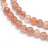 Natural Sunstone Beads Strands G-E411-13A-2mm-3