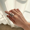304 Stainless Steel Rings for Women FS-WG29161-04-1