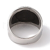 Viking 304 Stainless Steel Odin Raven Finger Rings RJEW-U005-11AS-3