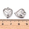 304 Stainless Steel Pendants STAS-T065-25P-3