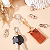 Unicraftale 6Pcs 202 Stainless Steel Keychain Carabiner STAS-UN0047-09-2