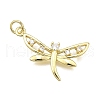 Brass Micro Pave Cubic Zirconia Pendants KK-Z100-18G-1