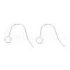 304 Stainless Steel Earring Hooks STAS-B047-31S-4