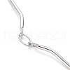Non-Tarnish 304 Stainless Steel Twist Bar Link Chain Bracelet BJEW-K226-06P-2