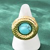 304 Stainless Steel Adjustable Finger Rings RJEW-S629-01G-B-1