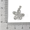 Brass Micro Pave Cubic Zirconia Pendants KK-Z078-13G-3