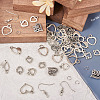 DIY Heart Earring Making Kit DIY-TA0005-40-14