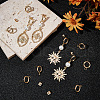 Beebeecraft 20Pcs 304 Stainless Steel Ring Stud Earring Findings STAS-BBC0005-22G-4