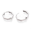 Brass Hoop Earring Findings KK-N267-33P-2