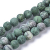 Natural Map Stone Picasso Jasper Beads Strands G-F668-18-6mm-2