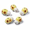 Handmade Porcelain Beads PORC-N007-002F-1