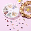 90Pcs 6 Colors Electroplate Glass Charms GLAA-FS0001-68-8