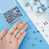 Unicraftale 90Pcs 3 Style 304 Stainless Steel Tube Bails STAS-UN0055-86-4