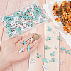 SUNNYCLUE 100Pcs 2 Colors Plastic Imitation Turquoise Beads KY-SC0002-19-3