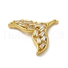 Brass Cubic Zirconia Pendents KK-M275-29G-2
