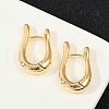 Brass Hoop Earrings EJEW-Q016-16G-1