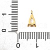 Brass Micro Pave Cubic Zirconia Pendants KK-D356-08D-G-3