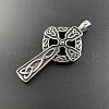 Stainless Steel Viking Cross Pendant Necklaces Vintage Punk Personalized Jewelry DA3214-5