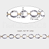 Handmade Imitation Gemstone Style Link Chains AJEW-J034-01D-7
