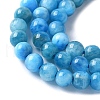 Natural Apatite Beads Strands G-F674-04-4mm-4