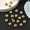 Brass Rhinestone Spacer Beads RB-A014-Z8mm-10G-2