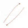 Brass Ball Head Pins KK-WH0043-03D-01-2