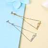 Adjustable 304 Stainless Steel Bracelet Making STAS-PH0019-07-7