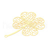 Brass Filigree Big Pendants KKC-T003-29G-2