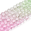 Transparent Glass Beads Strands GLAA-E036-07U-2