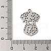 Non-Tarnish 201 Stainless Steel Pendants STAS-E217-21P-04-3