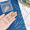 nicraftale 30Pcs 304 Stainless Steel Pendants STAS-UN0053-16-4